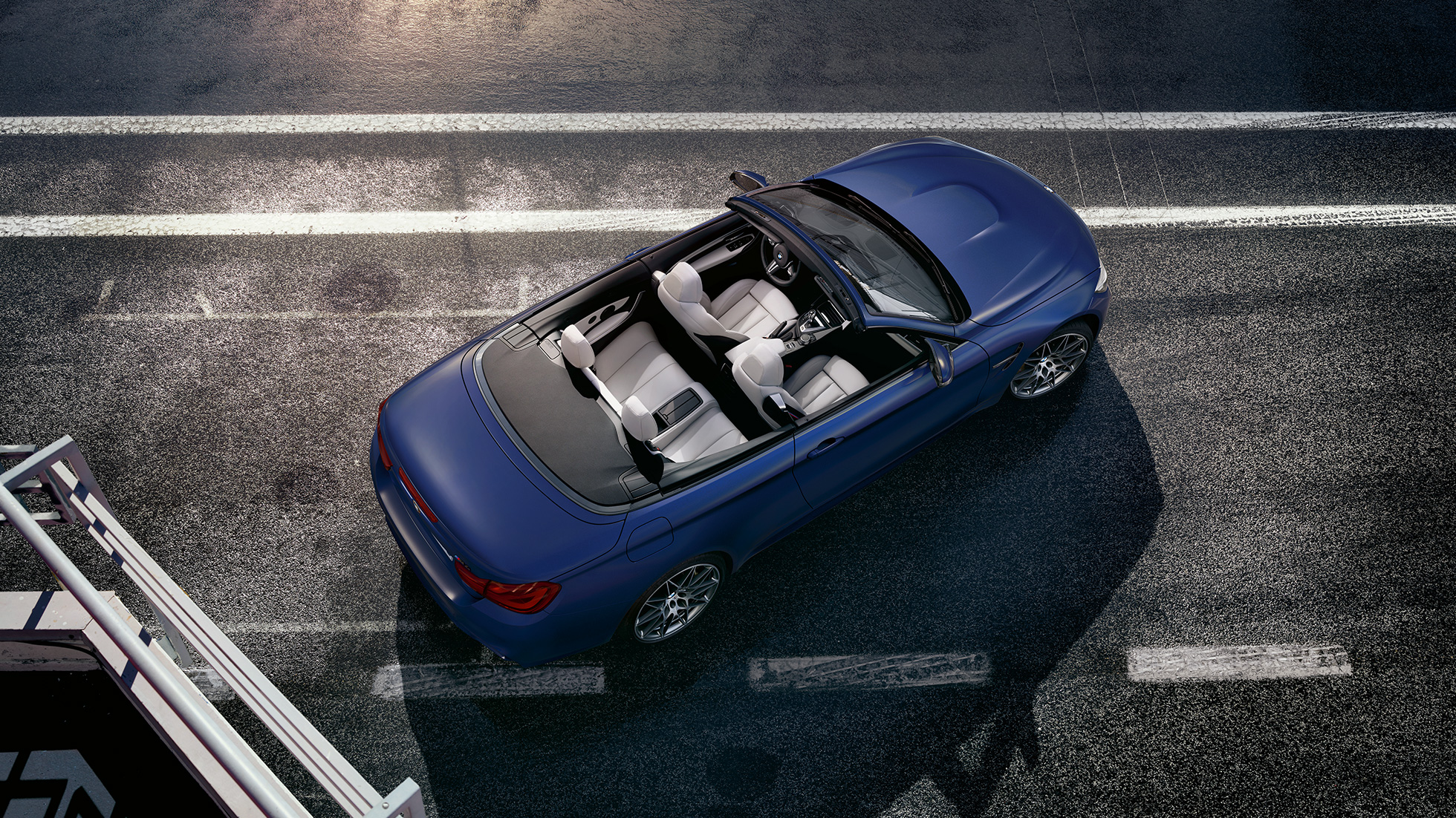 BMW M4 Cabrio, kõvakatus BMW M4 Cabrio, disain, ülaltvaade, katus, kõvakatus
