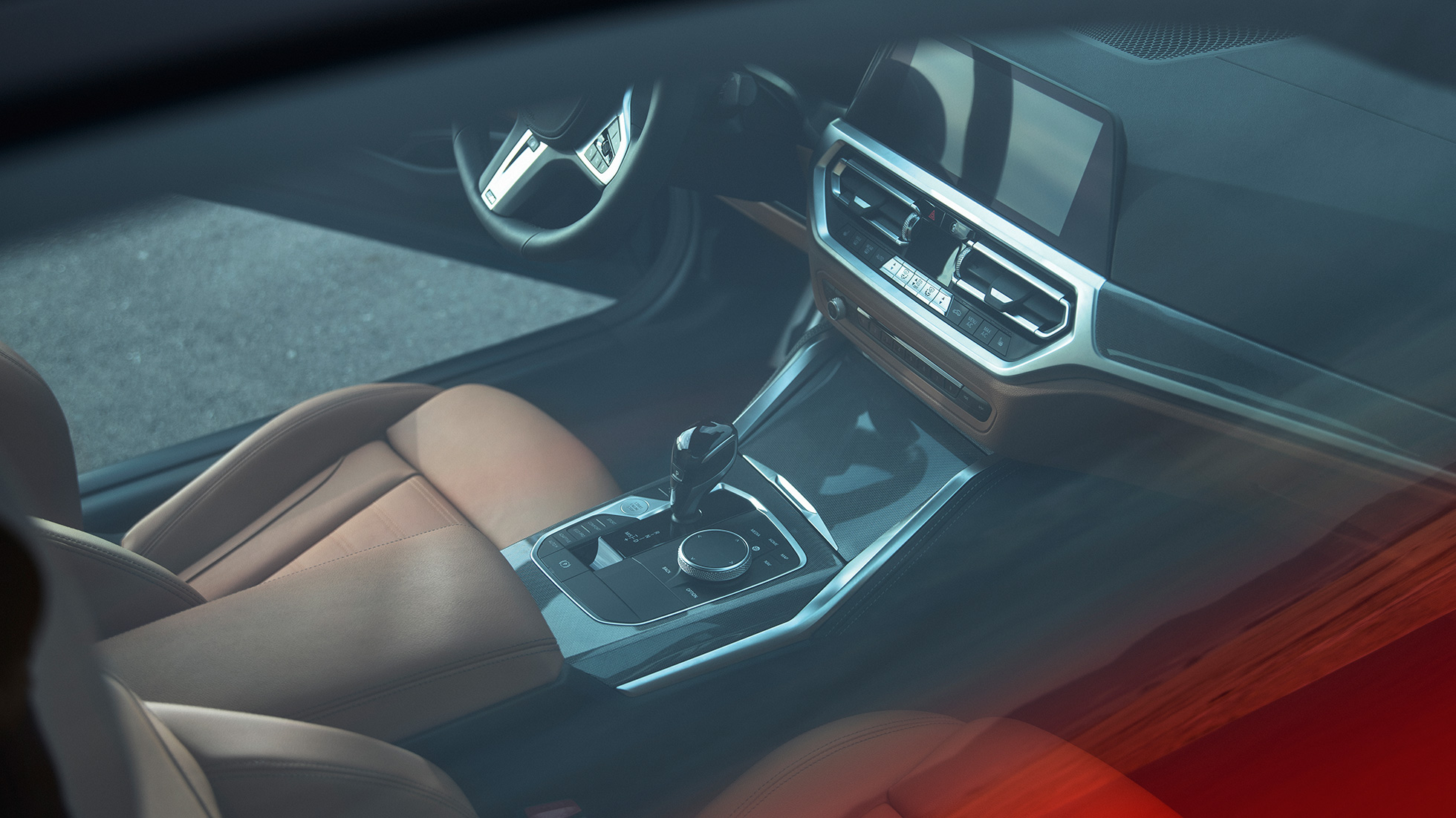 BMW M440i xDrive Coupé G22 2020, juhikoht BMW M440i xDrive Coupé Arctic Race Blue metallik G22 2020, salong, juhikoht