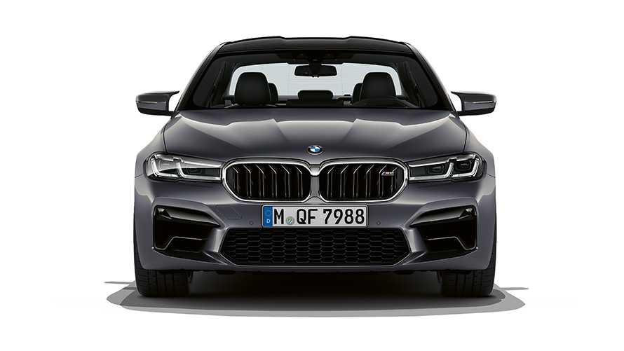 BMW M5 F90 LCI Facelift 2020, Brands Hatch Grey metallik, eestvaade