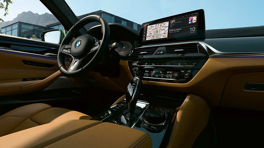 BMW M550i xDrive Sedaan G30 LCI Facelift 2020, salong