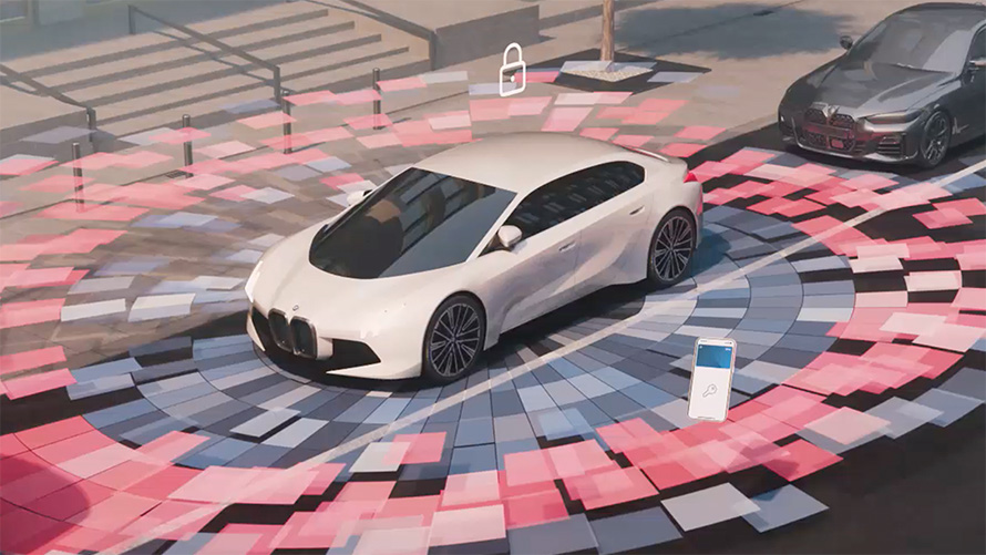 Video, BMW digitaalne võti, BMW 7. seeria M-mudelid G70 BMW 7. seeria M-mudelid G70, video, BMW digitaalne võti