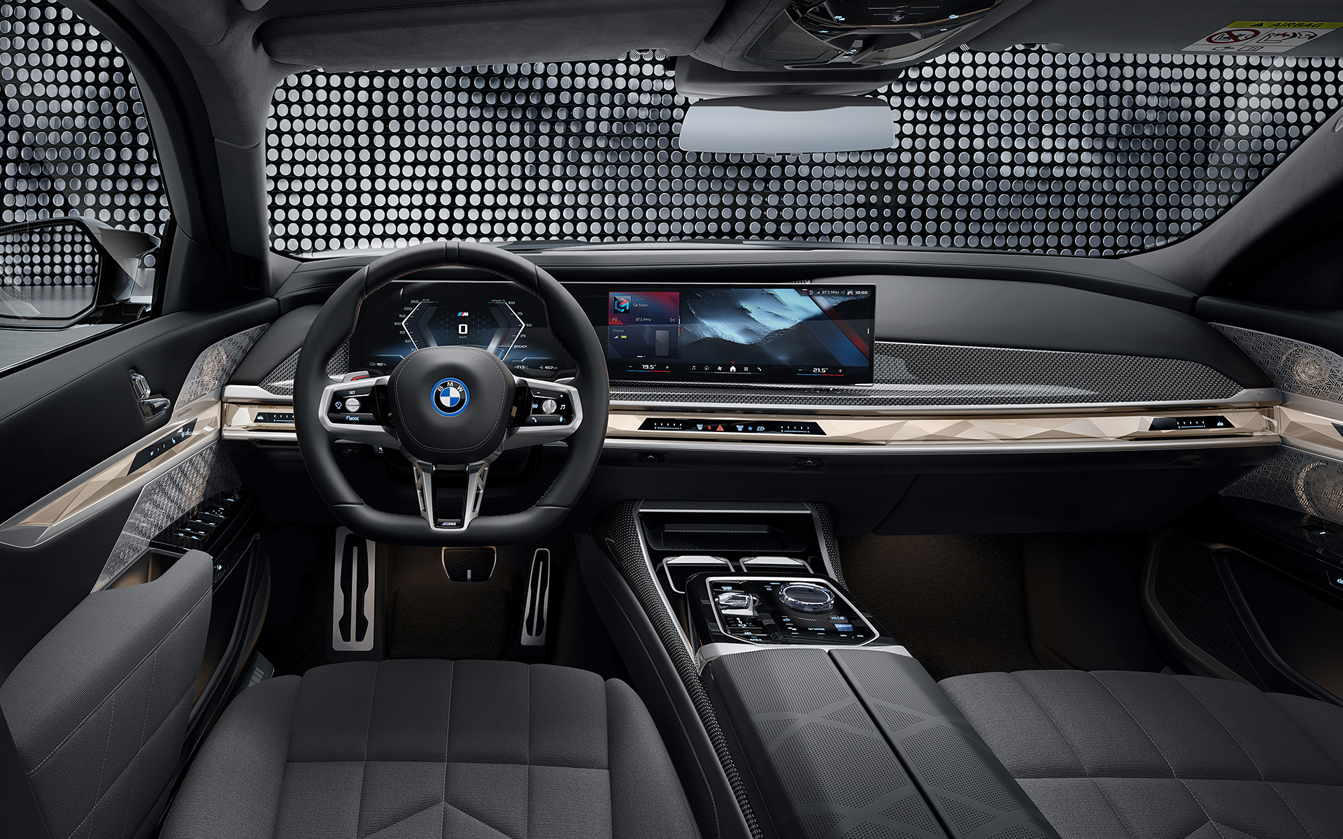 BMW i7 M70 xDrive Sedaan G70, salong, juhikoht