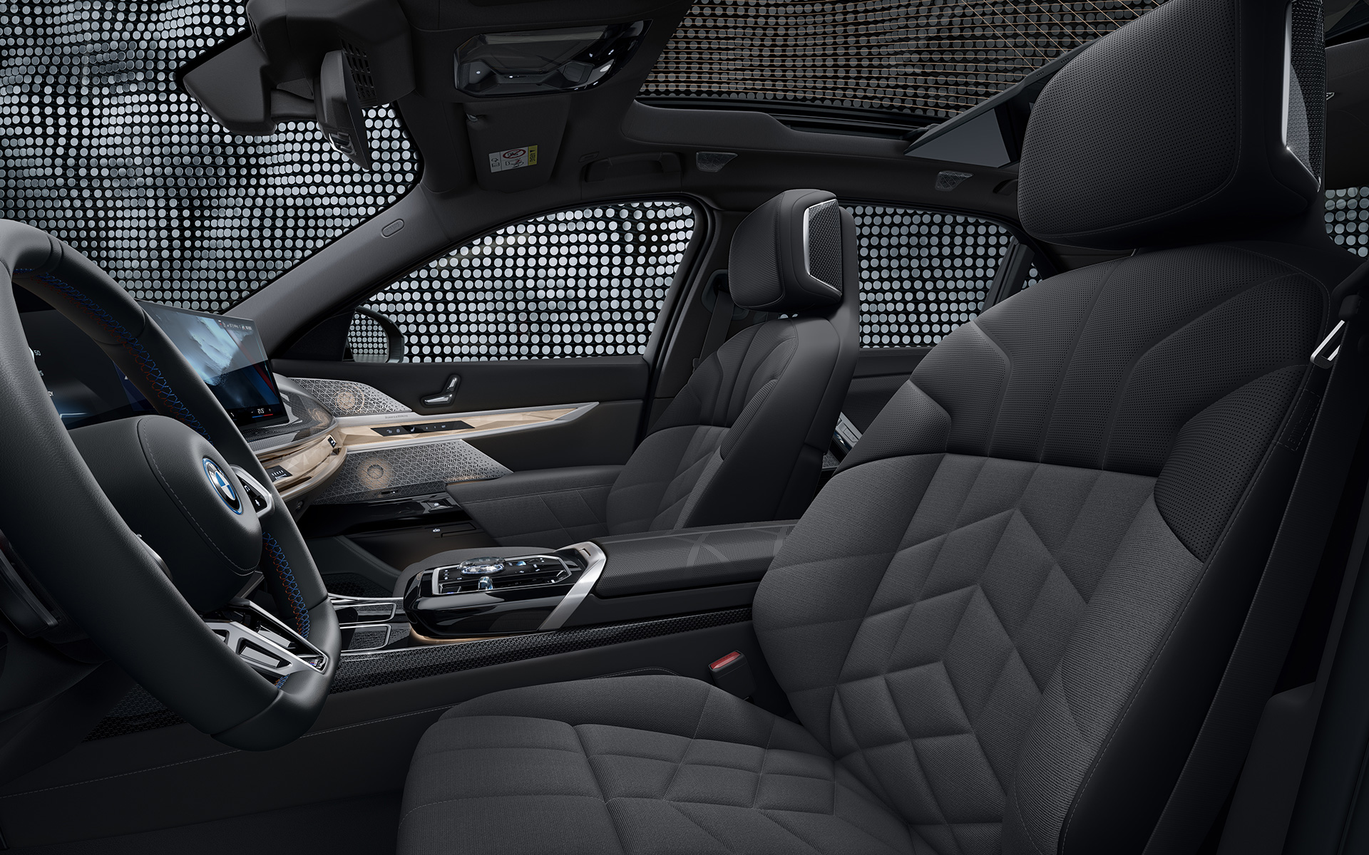 BMW i7 M70 xDrive Sedaan G70, multifunktsionaalsed istmed juhile ja kaassõitjale