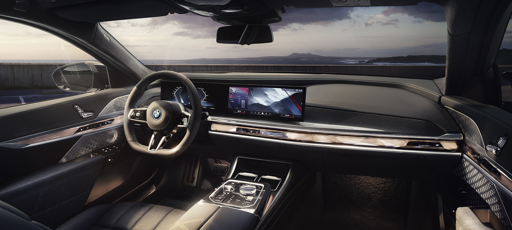 BMW i7 M70 xDrive Sedaan G70, salong