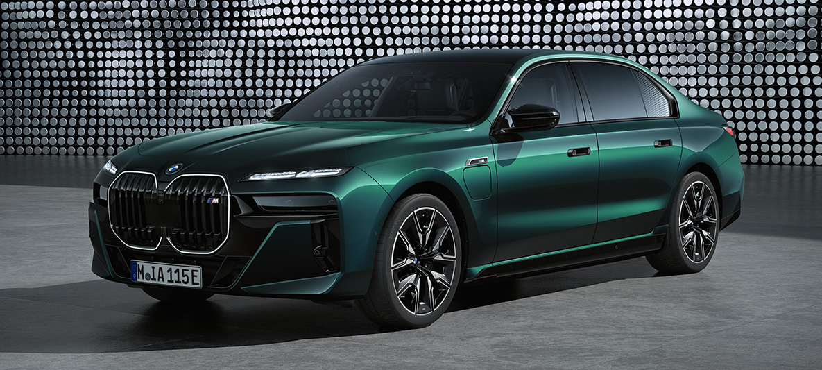 Aurora Diamond Green, erivärviviimistlused, BMW 7. seeria M-mudelid G70 BMW 7. seeria M-mudelid G70, Aurora Diamond Green, erivärviviimistlused