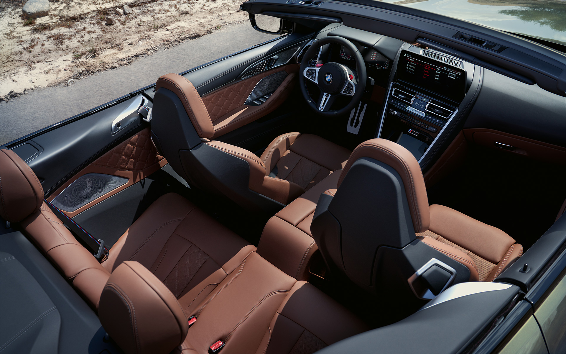 BMW M8 Competition Cabrio F91 LCI Facelift 2022 salong, M Sport istmed