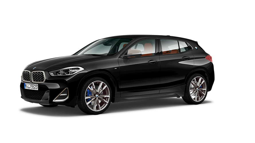 BMW X-seeria BMW X2 M Automobile F39 kolm neljandikku külgvaade BMW X-seeria BMW X2 M Automobile F39 kolm neljandikku külgvaade