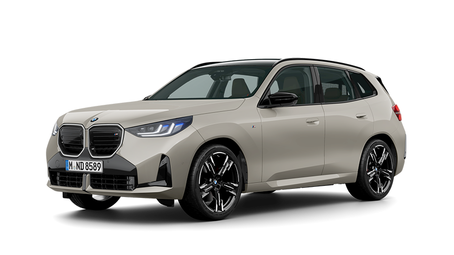 BMW M-seeria BMW X3 M50 xDrive G45 kolm neljandikku külgvaade BMW M-seeria BMW X3 M50 xDrive G45 kolm neljandikku külgvaade