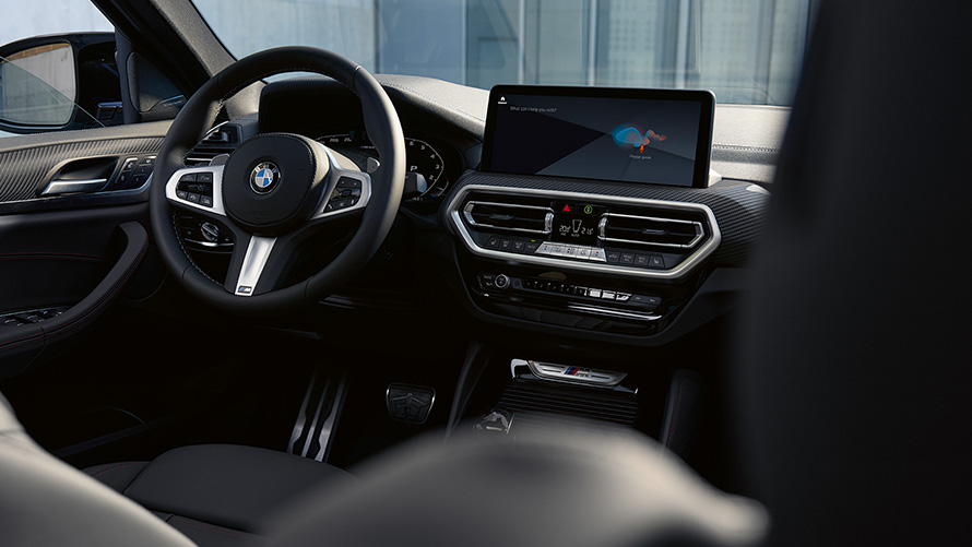 BMW X4 M40i G02 LCI 2021 Facelift, salong, juhikoht