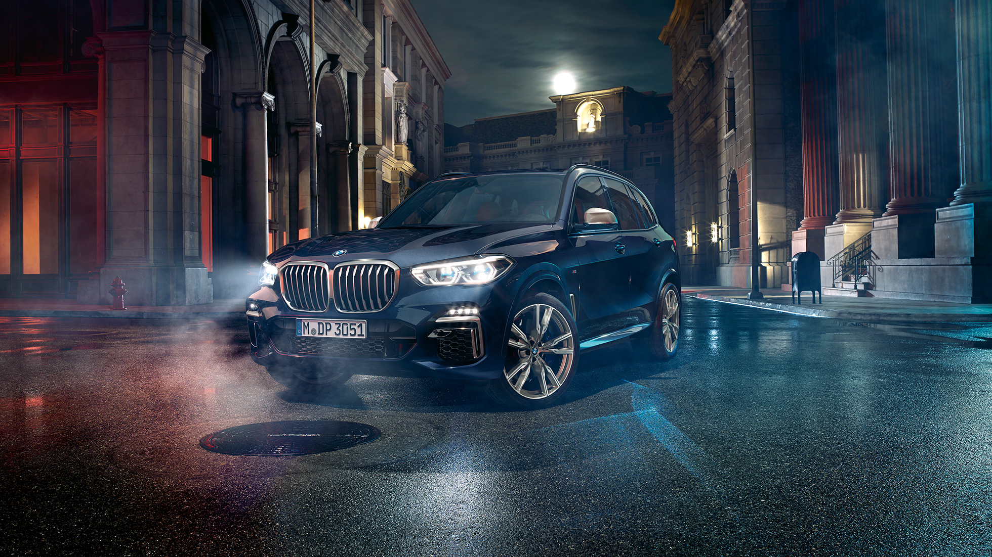 BMW X5 M50i välisdisain BMW X5 M50i G05 välisdisain, 3/4 eestvaade