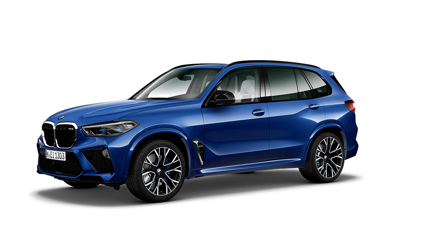 BMW M-seeria BMW X5 M F95 kolm neljandikku külgvaade BMW M-seeria BMW X5 M F95 kolm neljandikku külgvaade
