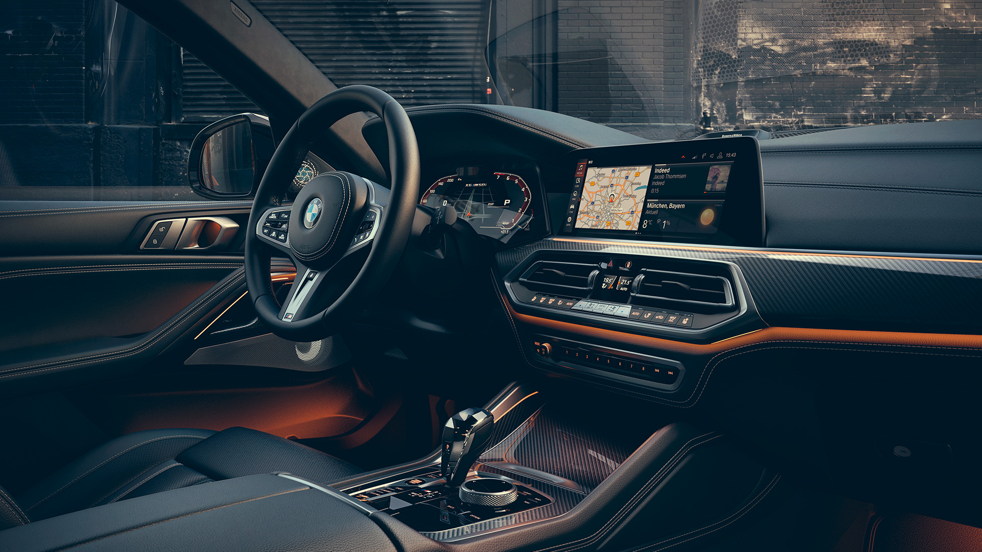 BMW X6 M50i G06 salongi disain BMW X6 M50i G06 salongi disain, juhikoht