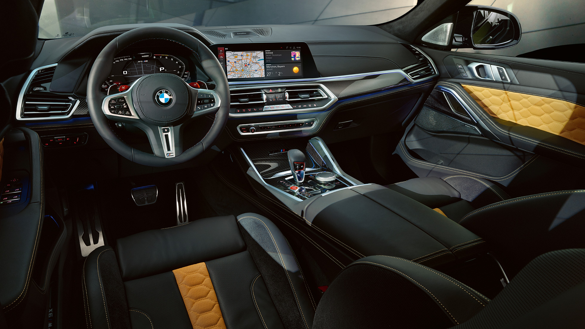 BMW X6 M Competitioni juhikoht BMW X6 M Competition F96 juhikoht, salong