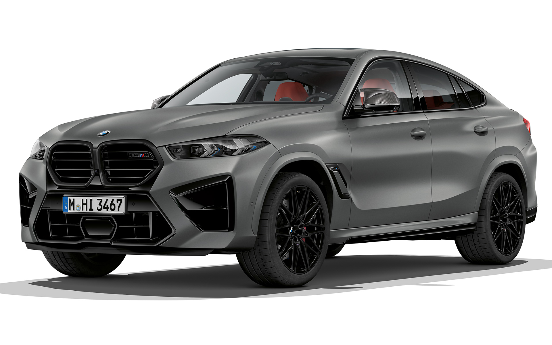 BMW X6 M Competition F96, BMW neerukujuline iluvõre BMW X6 M Competition F96 2023, BMW neerukujuline iluvõre