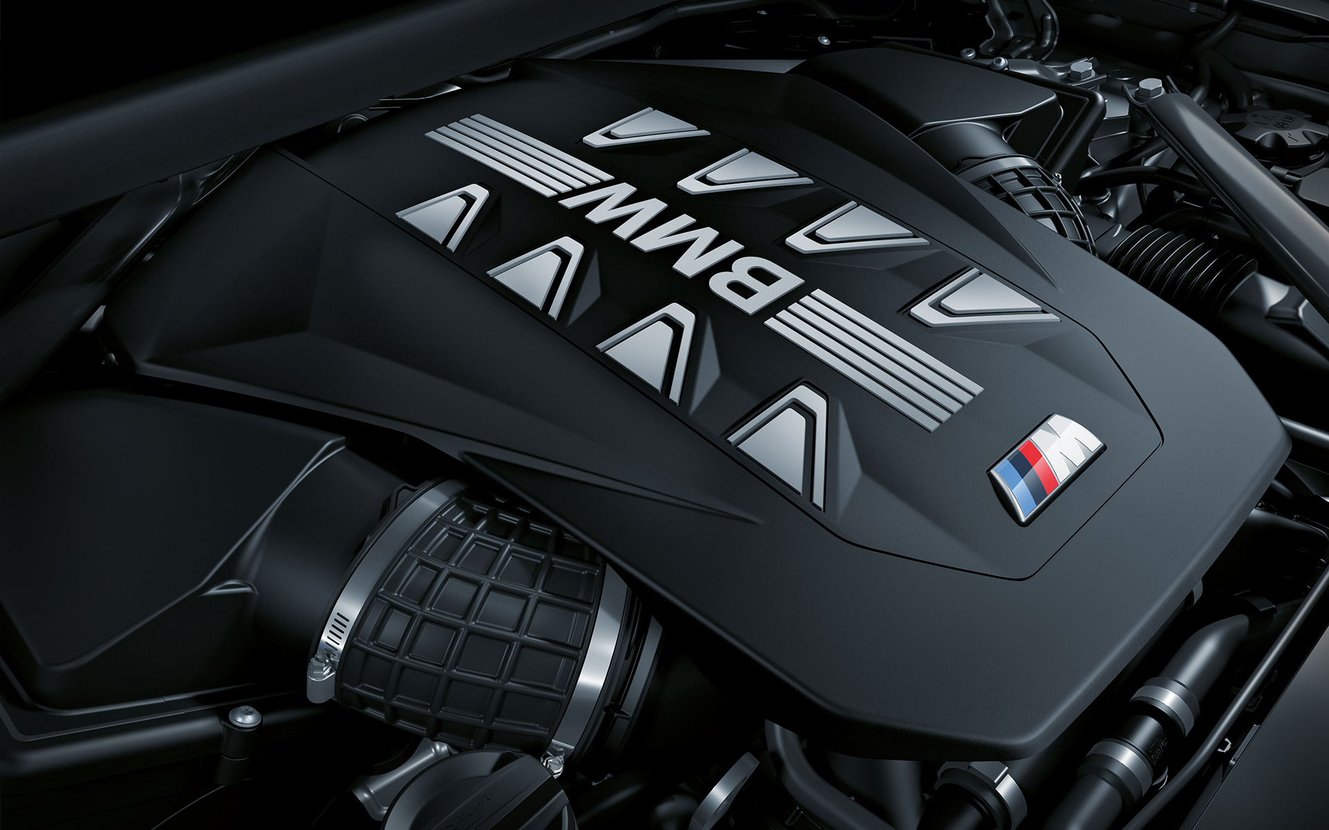 BMW X6 M60i xDrive G06 MP, mootor BMW X6 M60i xDrive G06 MP, mootor, lähivõte