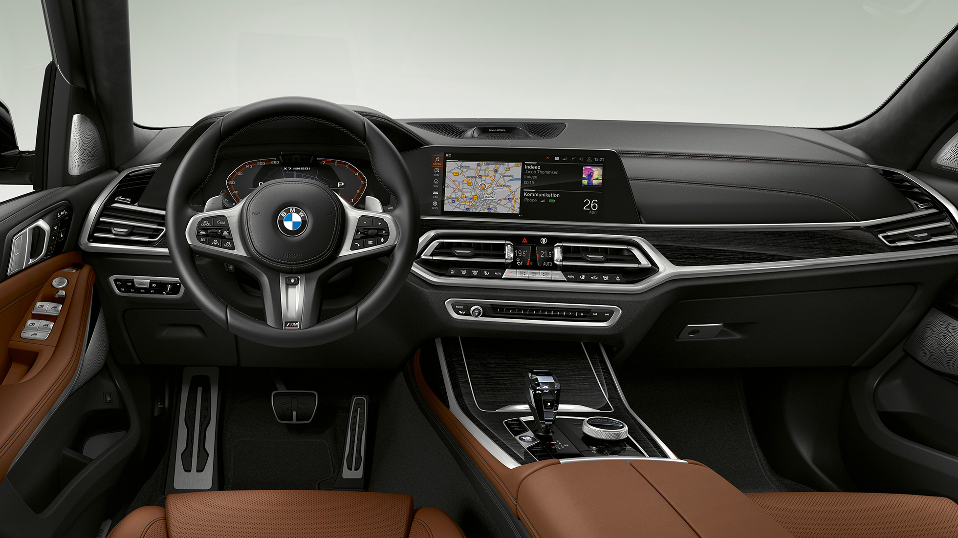 BMW X7 M50i, salong BMW X7 M50i salong, G07, 2019