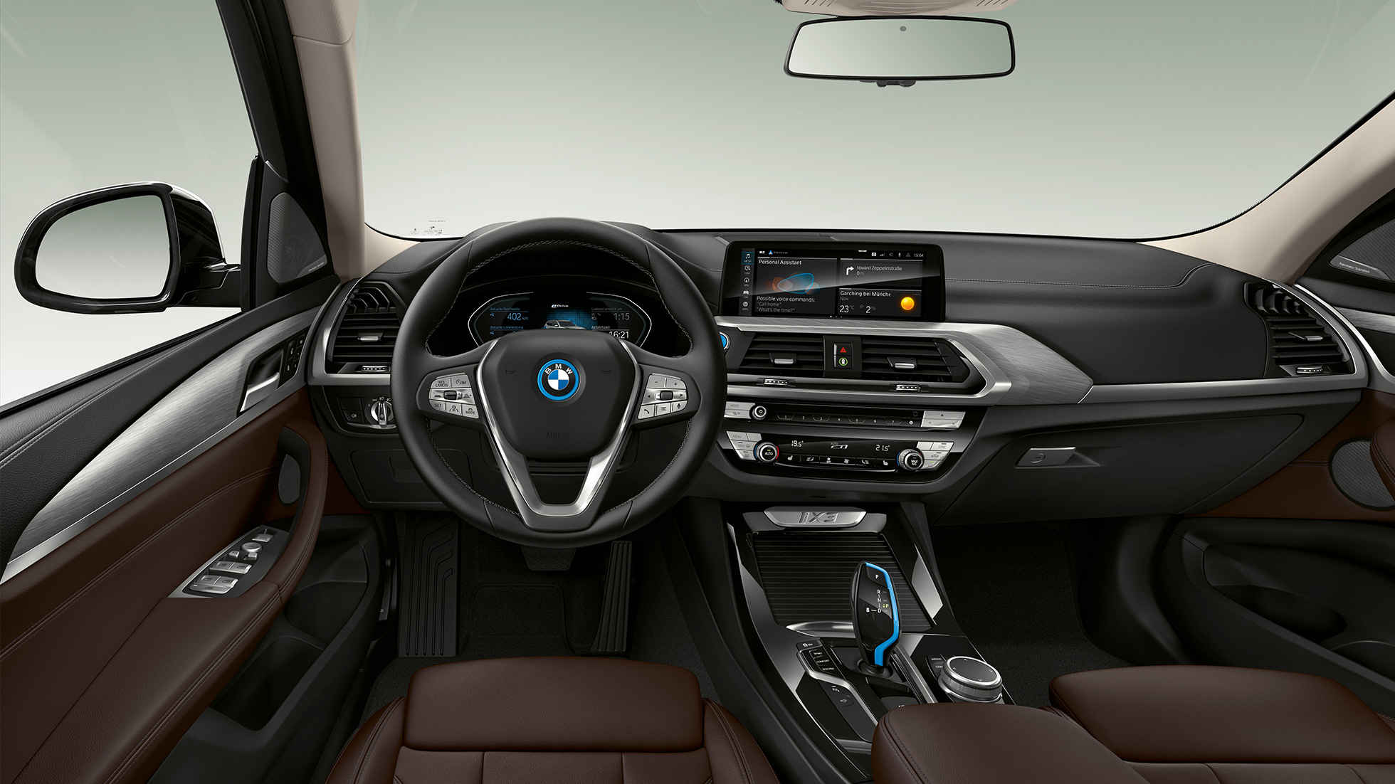 BMW iX3 G08 mudel „Impressive“ juhikoht BMW iX3 G08 2020 mudel „Impressive“ salong, juhikoht