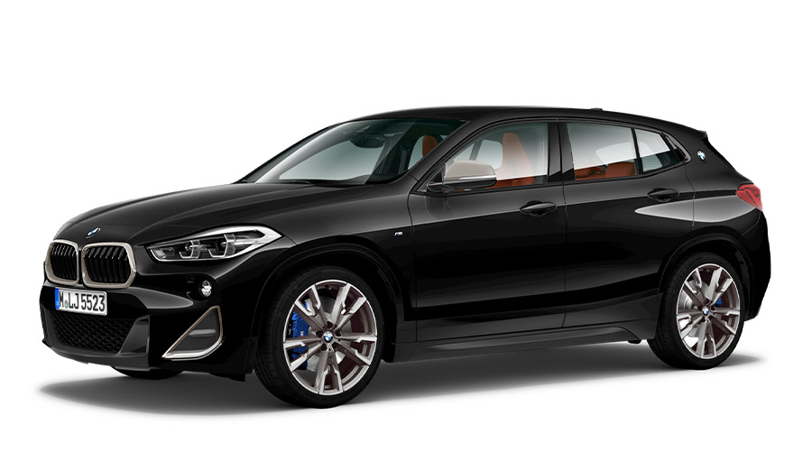 BMW X-seeria BMW X2 M Automobile F39 kolm neljandikku külgvaade BMW X-seeria BMW X2 M Automobile F39 kolm neljandikku külgvaade