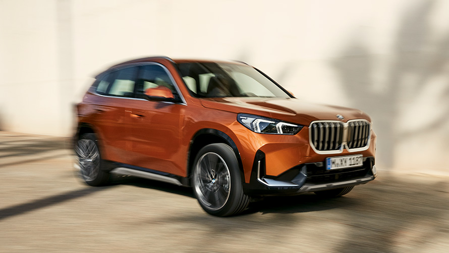 Sõidudünaamika, BMW X1 U11 2022 xLine sisepõlemismootoriga BMW X1 U11 2022 xLine sisepõlemismootoriga, Utah Orange metallik, sõidudünaamika