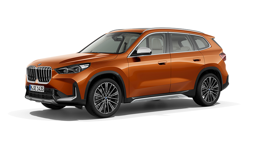 BMW X-seeria, BMW X1 U11, kolm neljandikku külgvaade BMW X-seeria, BMW X1 U11, kolm neljandikku külgvaade