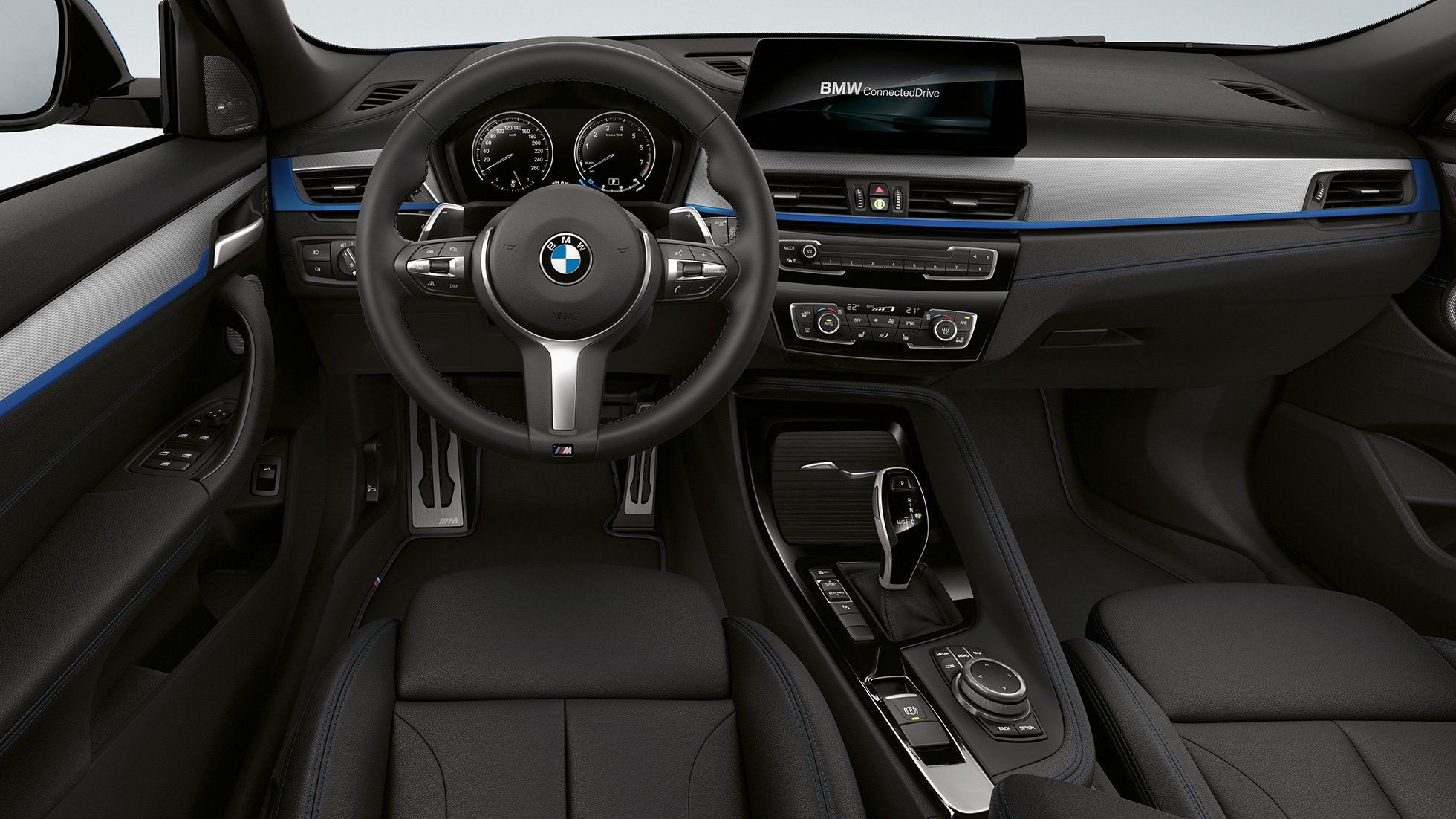 BMW X2 sDrive20i M Sport, nahkpolster BMW X2 sDrive20i M Sport 2018 F39, nahkpolstriga salong