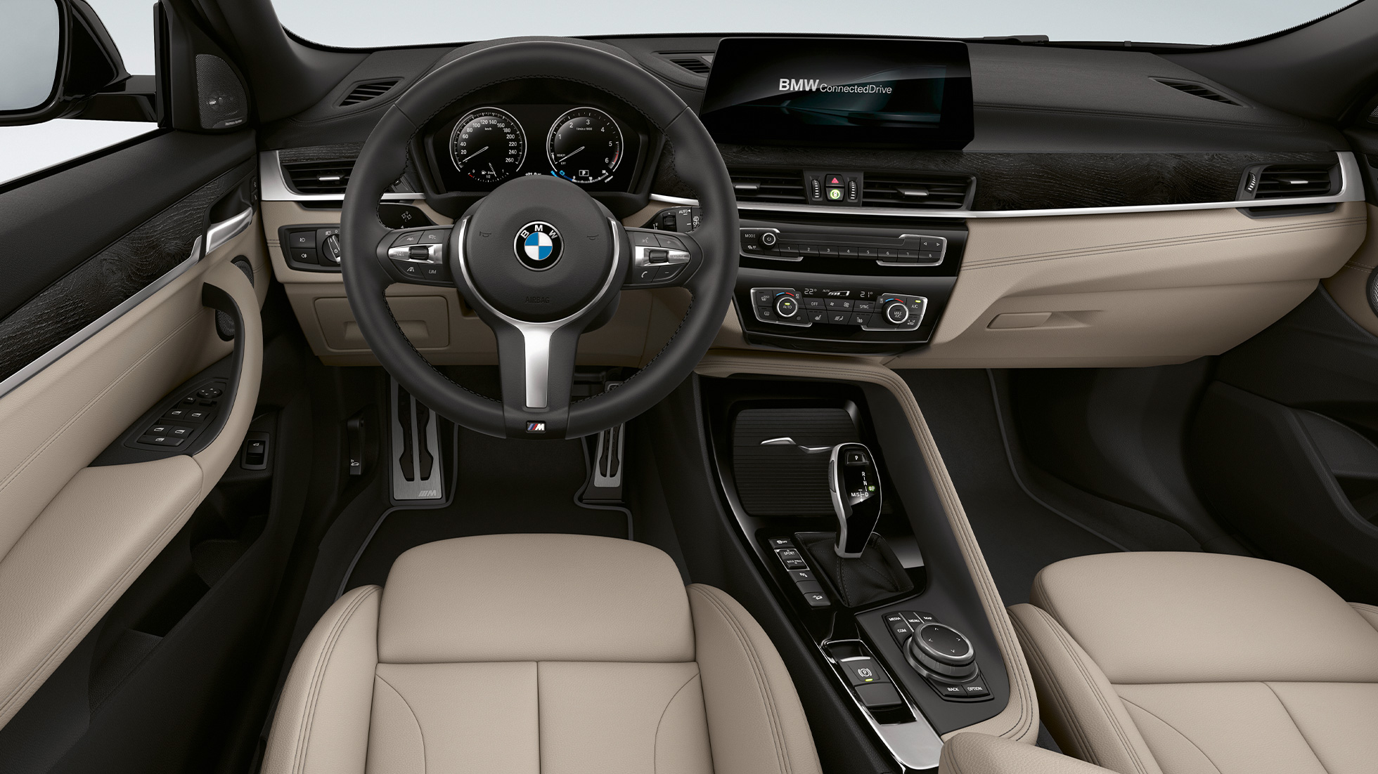 BMW X2 sDrive20i M Sport X, juhikoht BMW X2 sDrive20i M Sport X 2018 F39, juhikoht salongis