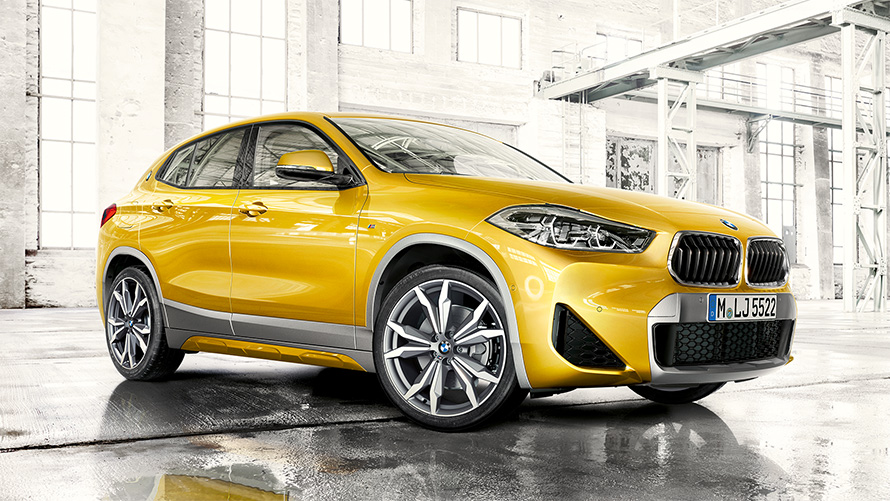 BMW X2 F39, Brooklyn Grey, eestvaade BMW X2 F39, Brooklyn Grey, eestvaade