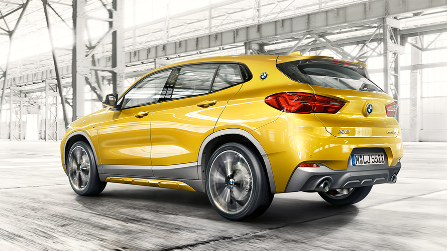 BMW X2 F39 2020, Brooklyn Grey, külgvaade