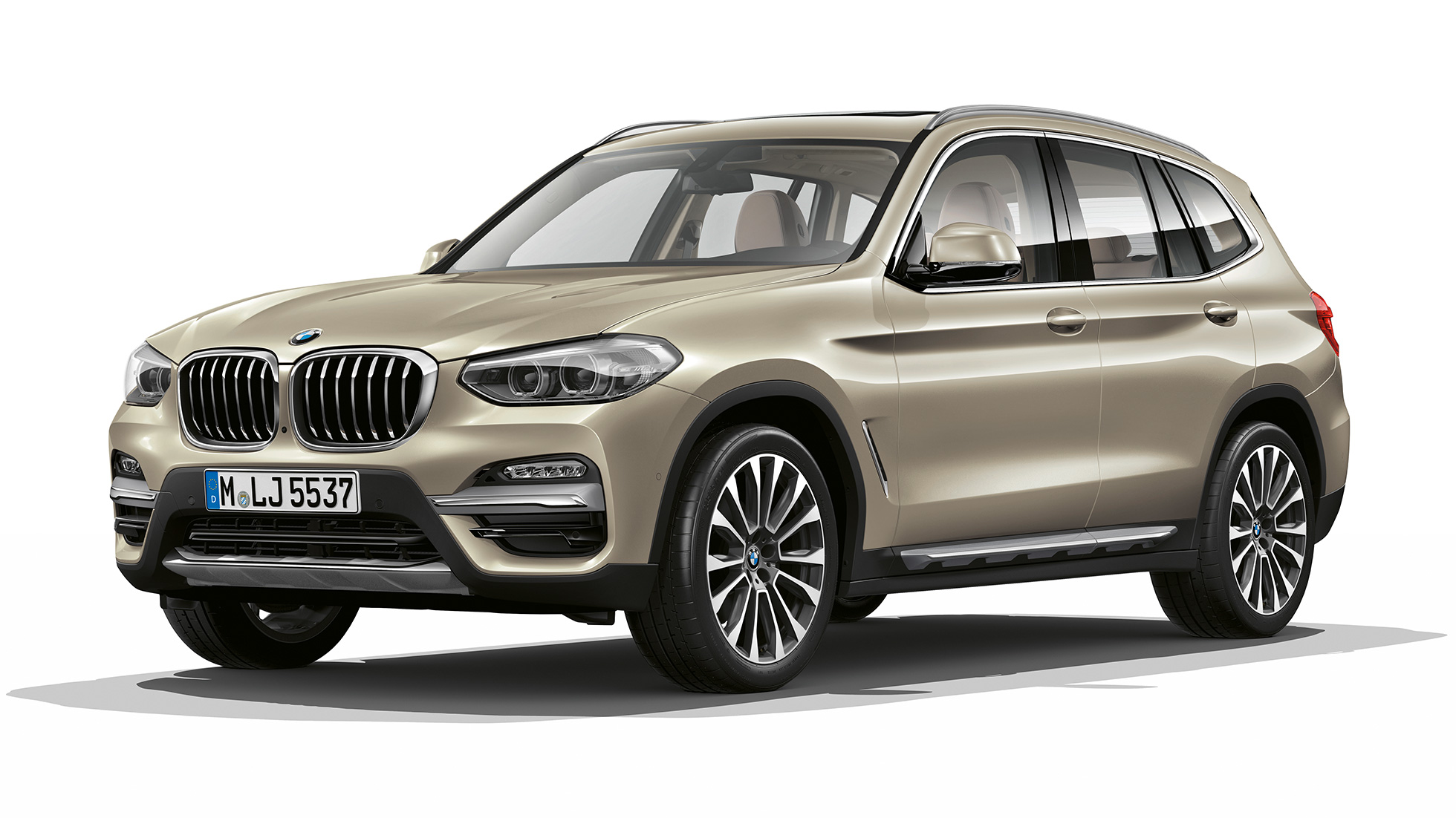 BMW X3 M40i, mudel Luxury Line, kolm neljandikku eestvaade BMW X3 M40i, mudel Luxury Line, kolm neljandikku eestvaade