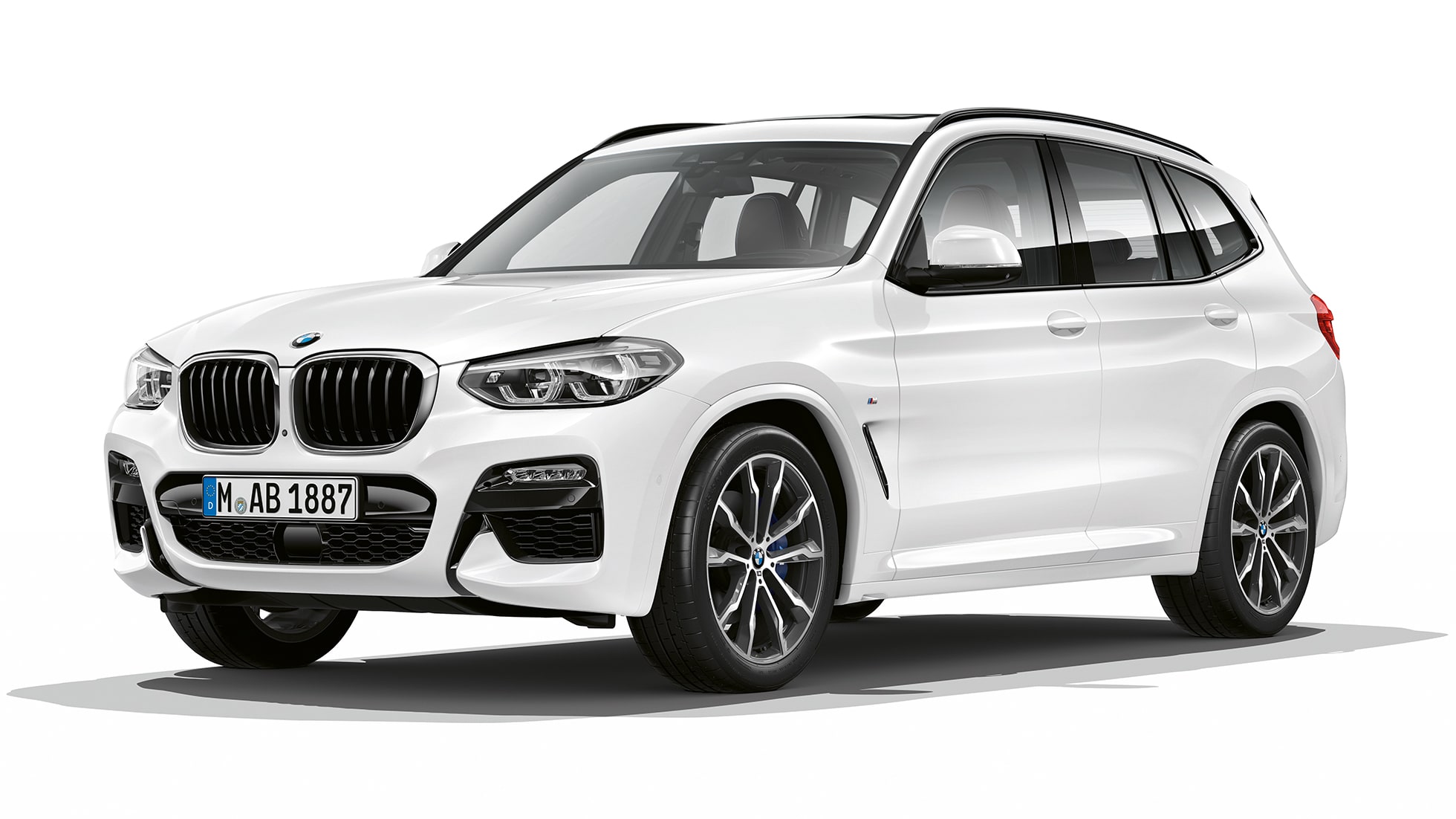 BMW X3 M40i, mudel M Sport, kolm neljandikku eestvaade BMW X3 M40i, mudel M Sport, kolm neljandikku eestvaade