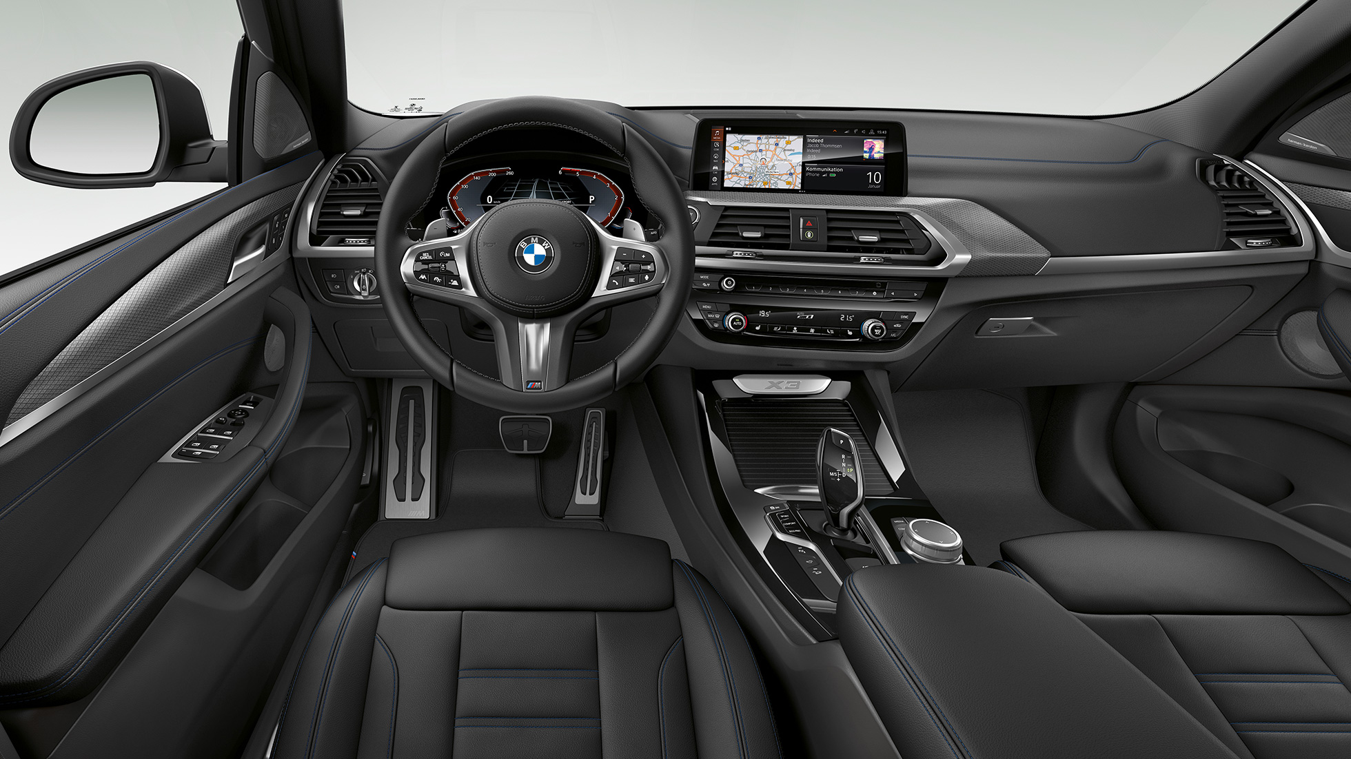 BMW X3 M40i, mudel M Sport, salong BMW X3 M40i, mudel M Sport, salong