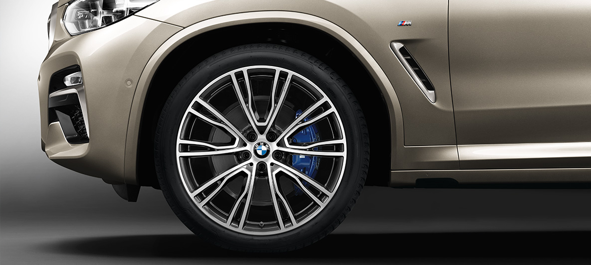 BMW X3, 21-tollised BMW Individuali kergmetallveljed V-Spoke 726 I BMW X3, 21-tollised BMW Individuali kergmetallveljed V-Spoke 726 I