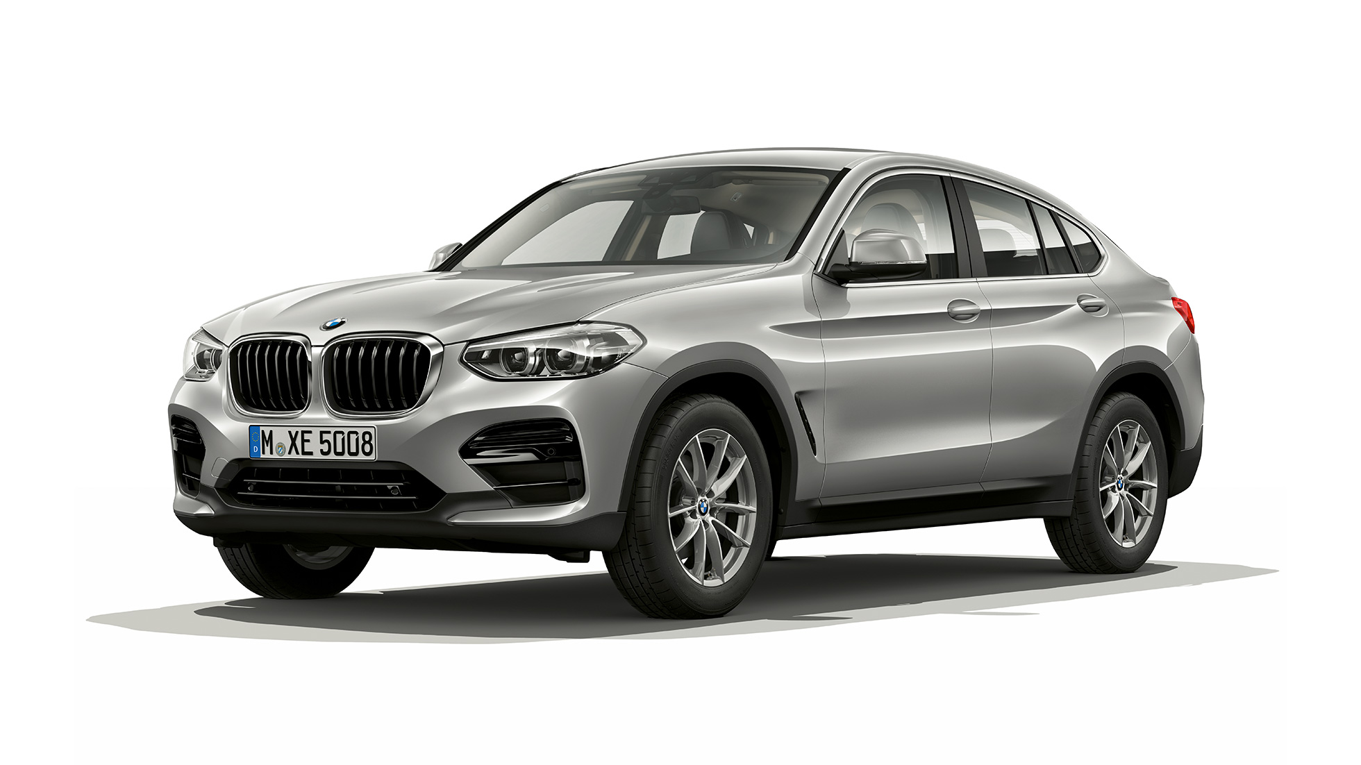 3/4 eestvaade, BMW X4 mudel Advantage BMW X4 xDrive20d mudel Advantage G02 2018 toonisGlacier Silver, 3/4 eestvaade