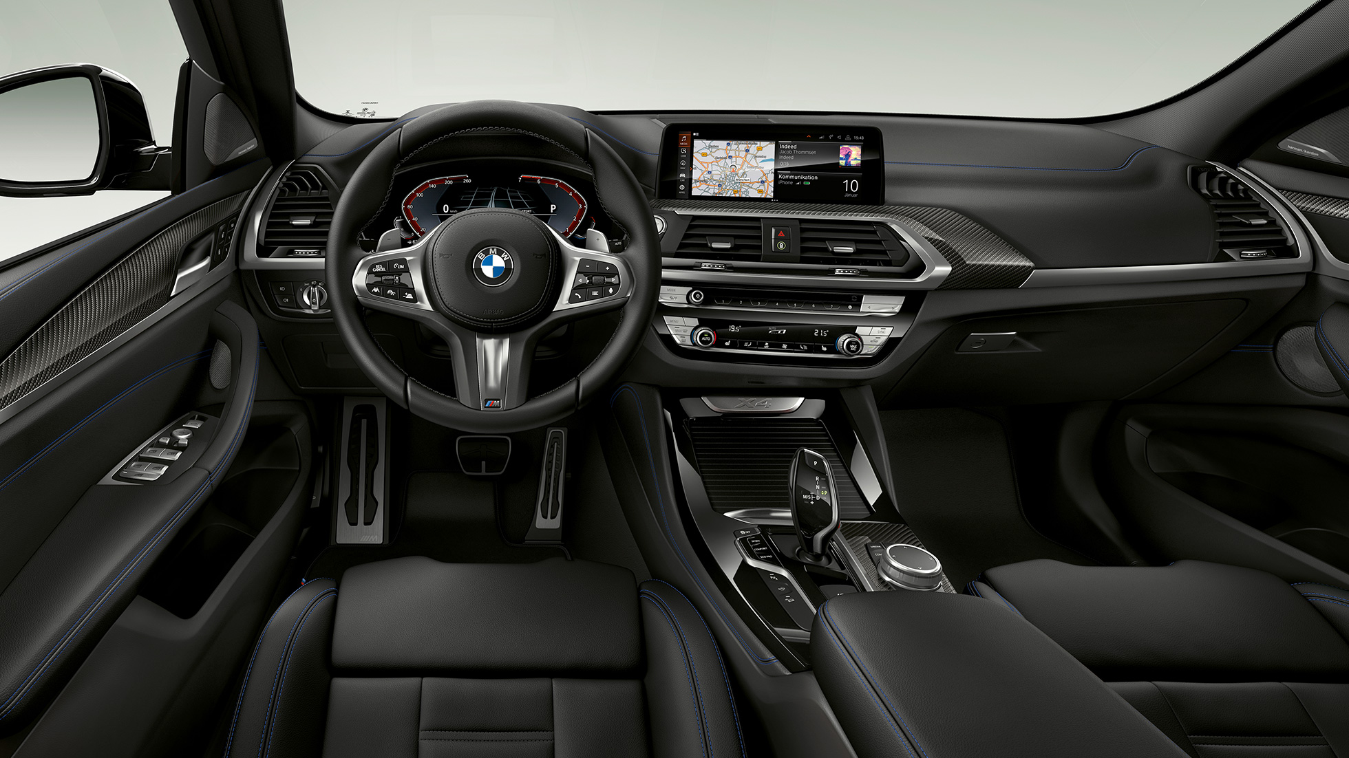 Juhikoht, BMW X4 mudel M Sport Juhikoht, BMW X4 xDrive30i mudel M Sport G02 2018, salong