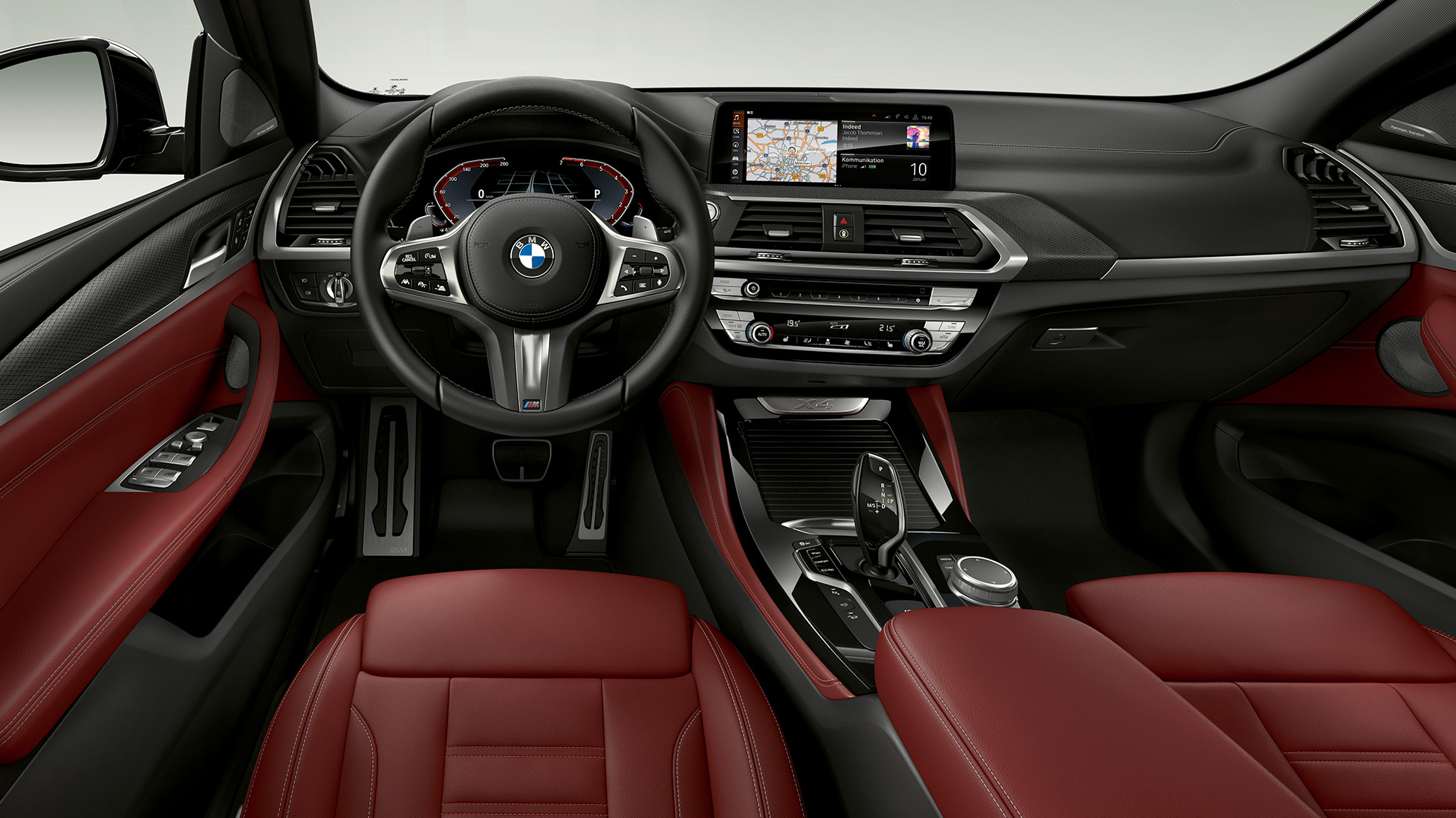 Juhikoht, BMW X4 xDrive30i mudel M Sport X Juhikoht, xDrive30i, BMW X4 mudel M Sport X G02 2018, salong