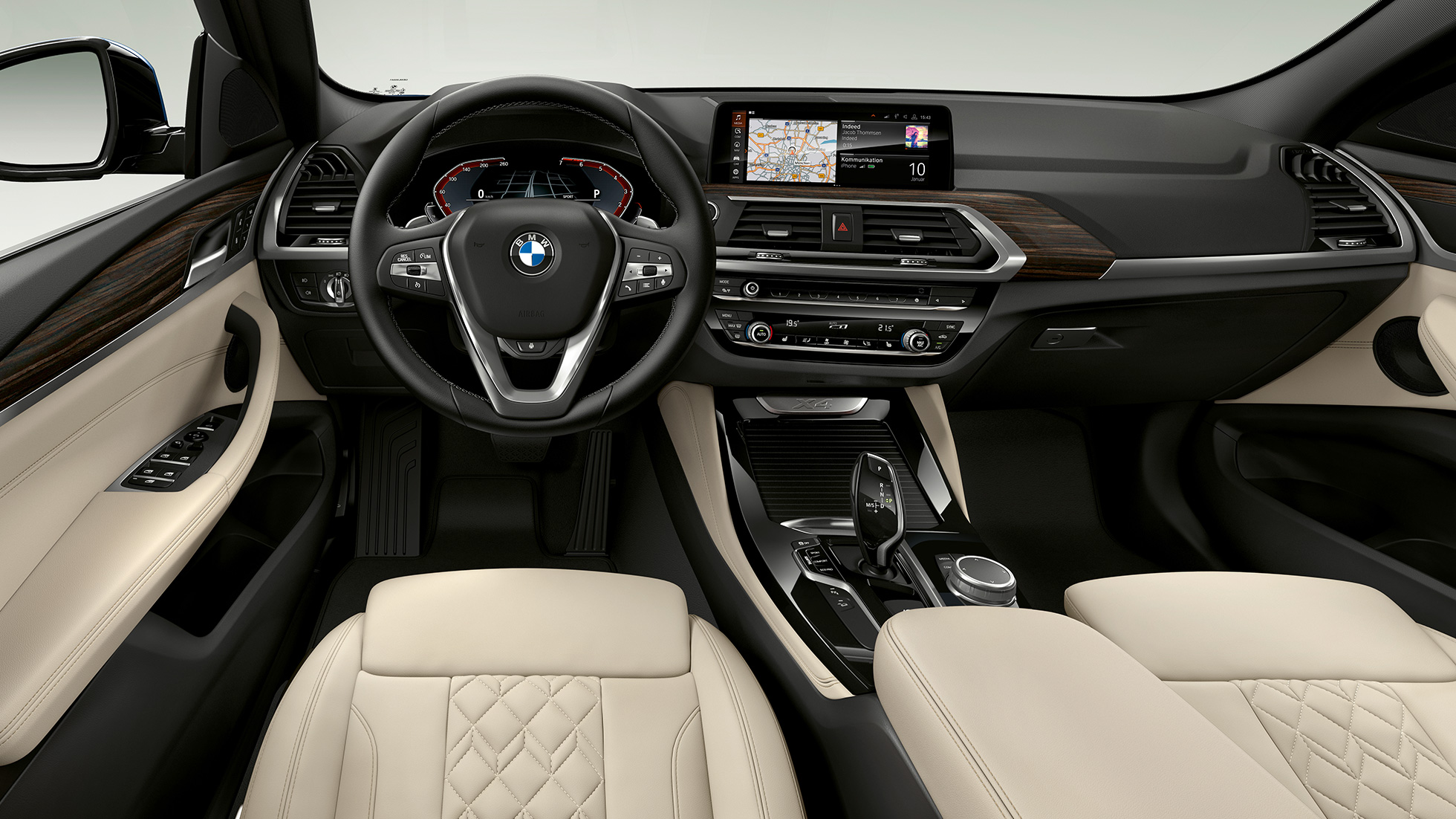 Juhikoht, BMW X4 mudel xLine Juhikoht, BMW X4 xDrive20d mudel xLine G02 2018 salong