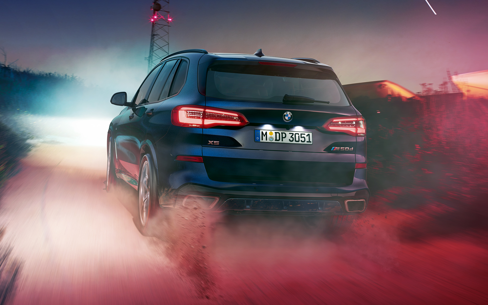 BMW X5 M50d tagaosa BMW X5 M50d tagaosa öises linnas
