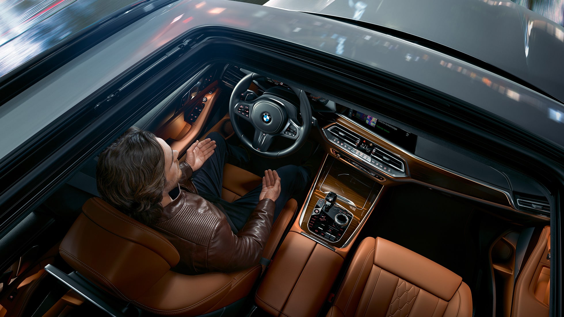 Klaasist panoraamkatus, BMW X5 Klaasist panoraamkatus, BMW X5 G05 2018 toonis Mineral White metallik