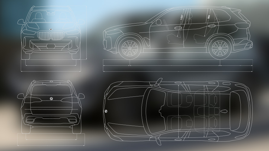 Tehnilised andmed, BMW X5 xDrive40i G05 LCI BMW X5 xDrive40i G05 LCI tehnilised andmed