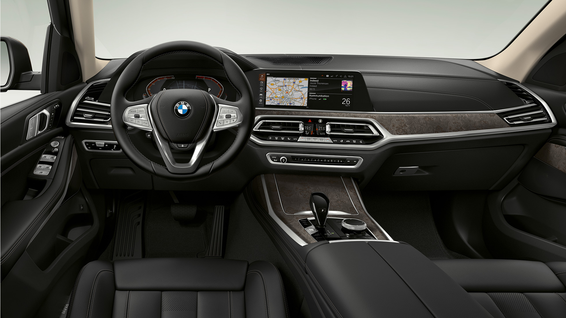 BMW X7 juhikoht BMW X7 juhikoha lähivõte eest