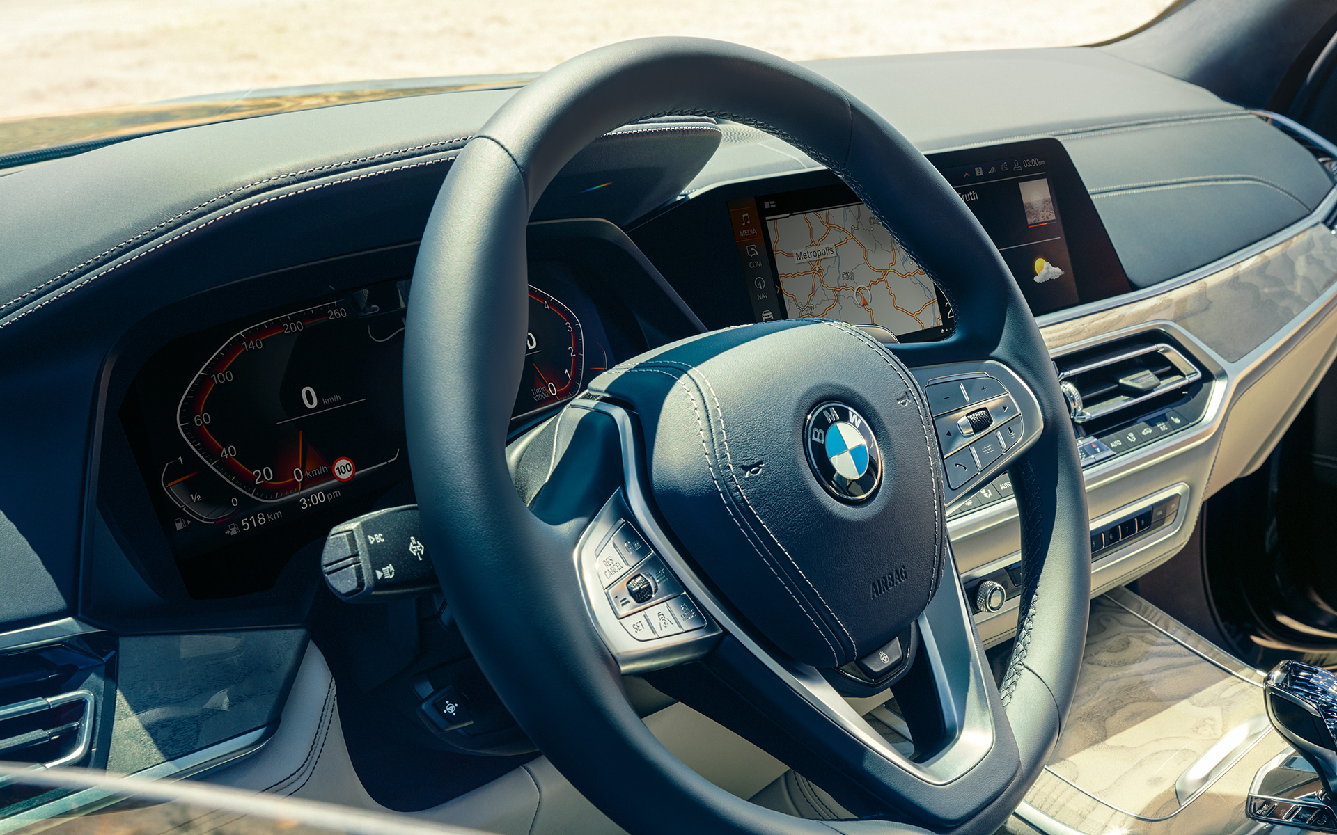 Juhikoht, BMW X7 G07 2019, salong Juhikoht, BMW X7 G07 2019, salong