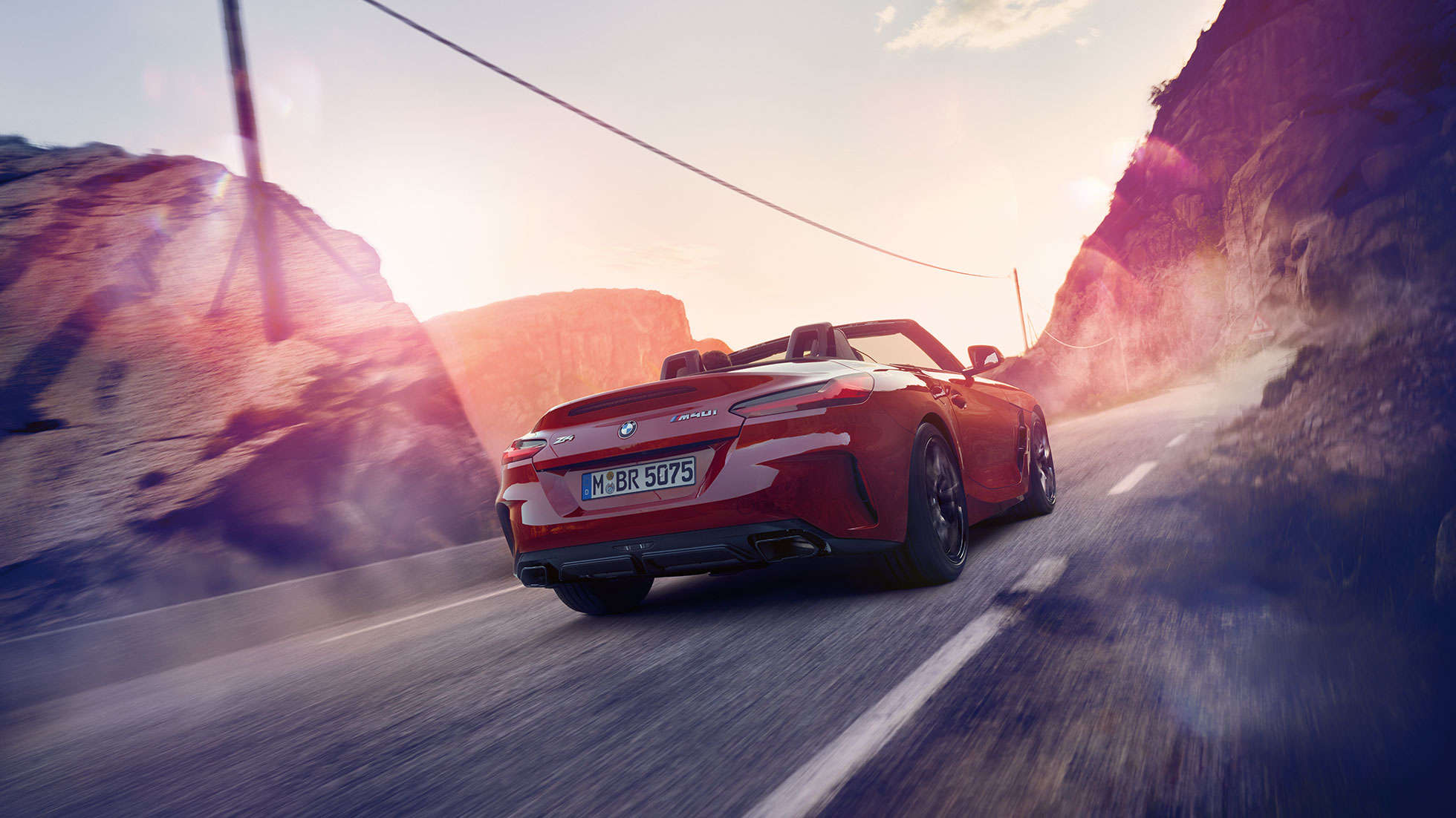 BMW Z4 Roadster tagantvaates BMW Z4 Roadster tagantvaates maateel