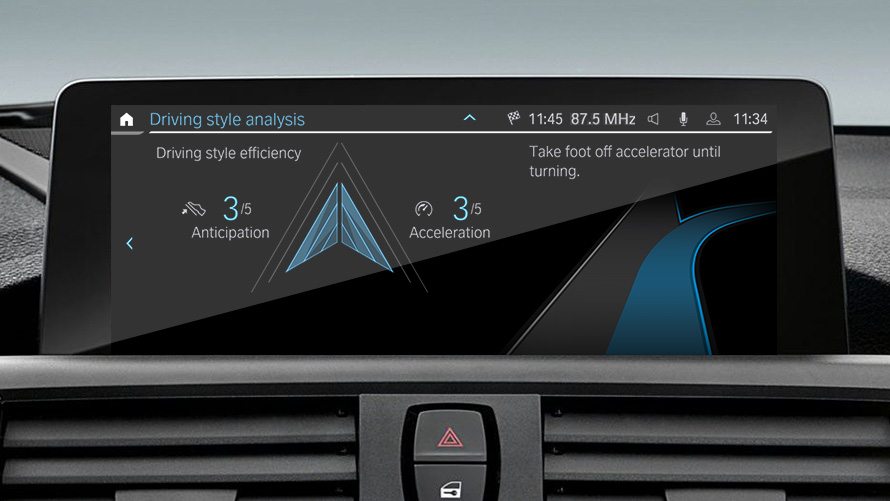 ECO PRO režiimi funktsioon Marsruudi planeerimise assistent BMW EfficientDynamics ECO PRO režiimi funktsioon Marsruudi planeerimise assistent
