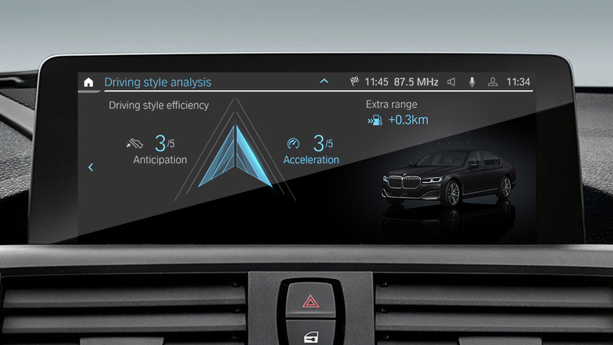 Sõidustiili analüüs BMW EfficientDynamics Sõidustiili analüüs