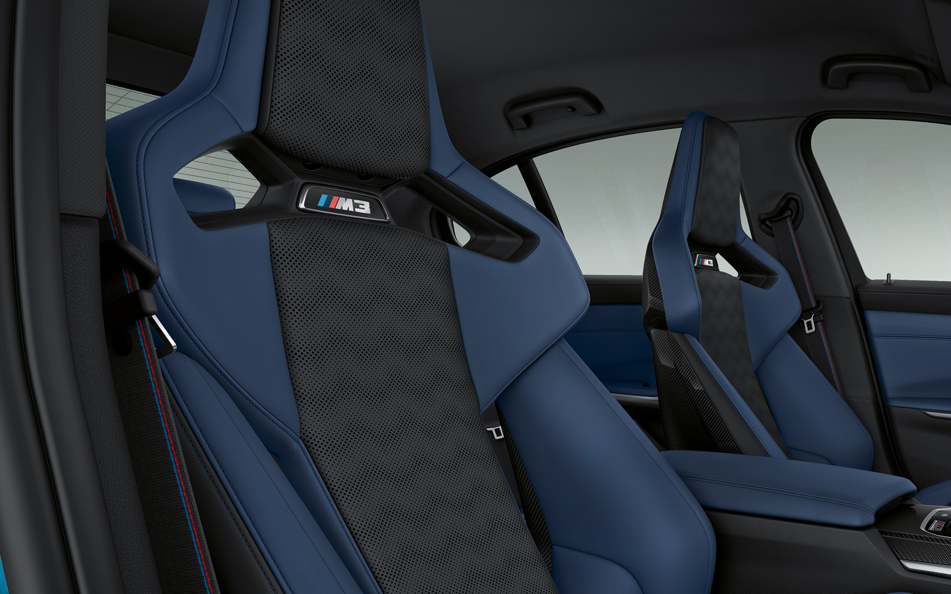 BMW Individuali täisnahkpolster ‘Merino’ peene tekstuuriga Fjord Blue/Black