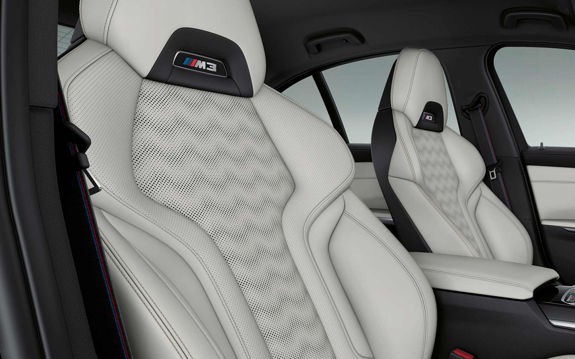 BMW Individuali täisnahkpolster ‘Merino’ peene tekstuuriga Ivory White