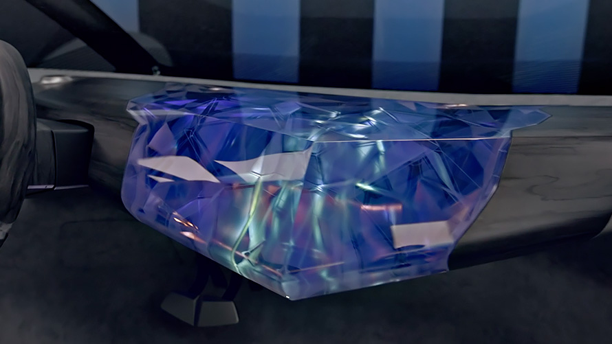 Video, salongi disain, armatuurlaud kui hõljuv skulptuur, BMW i Vision Circular 2021 BMW i Vision Circular 2021, ideeauto, salongi disain, armatuurlaud kui hõljuv skulptuur, video