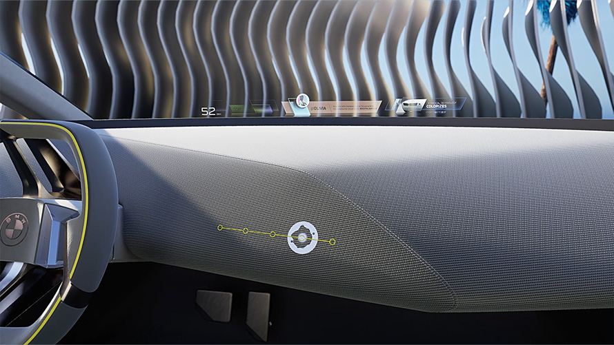 BMW i Vision Dee, BMW segareaalsuse liugur BMW i Vision Dee, Vision-mudel, BMW segareaalsuse liugur