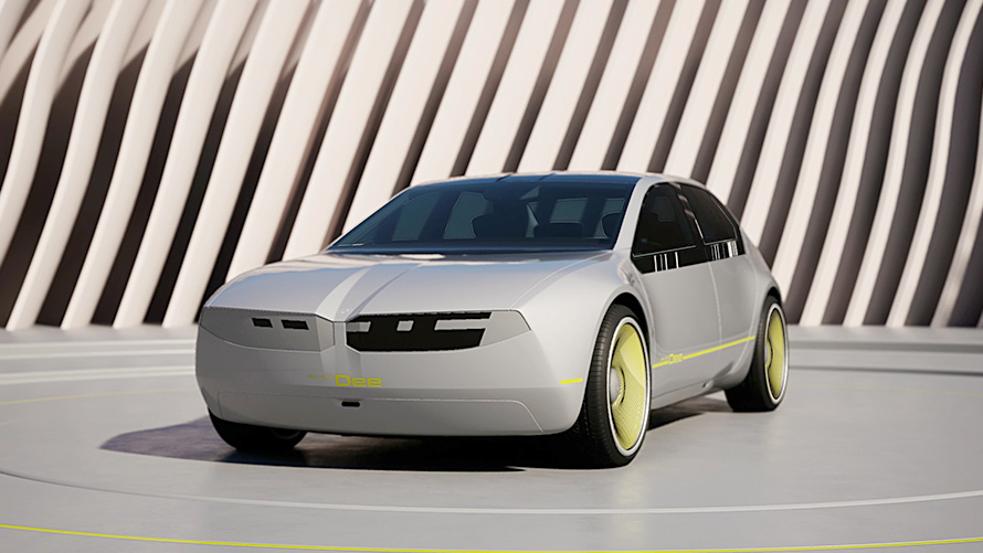 BMW i Vision Dee, fügitaalne ikoon BMW i Vision Dee, Vision-mudel, fügitaalne ikoon