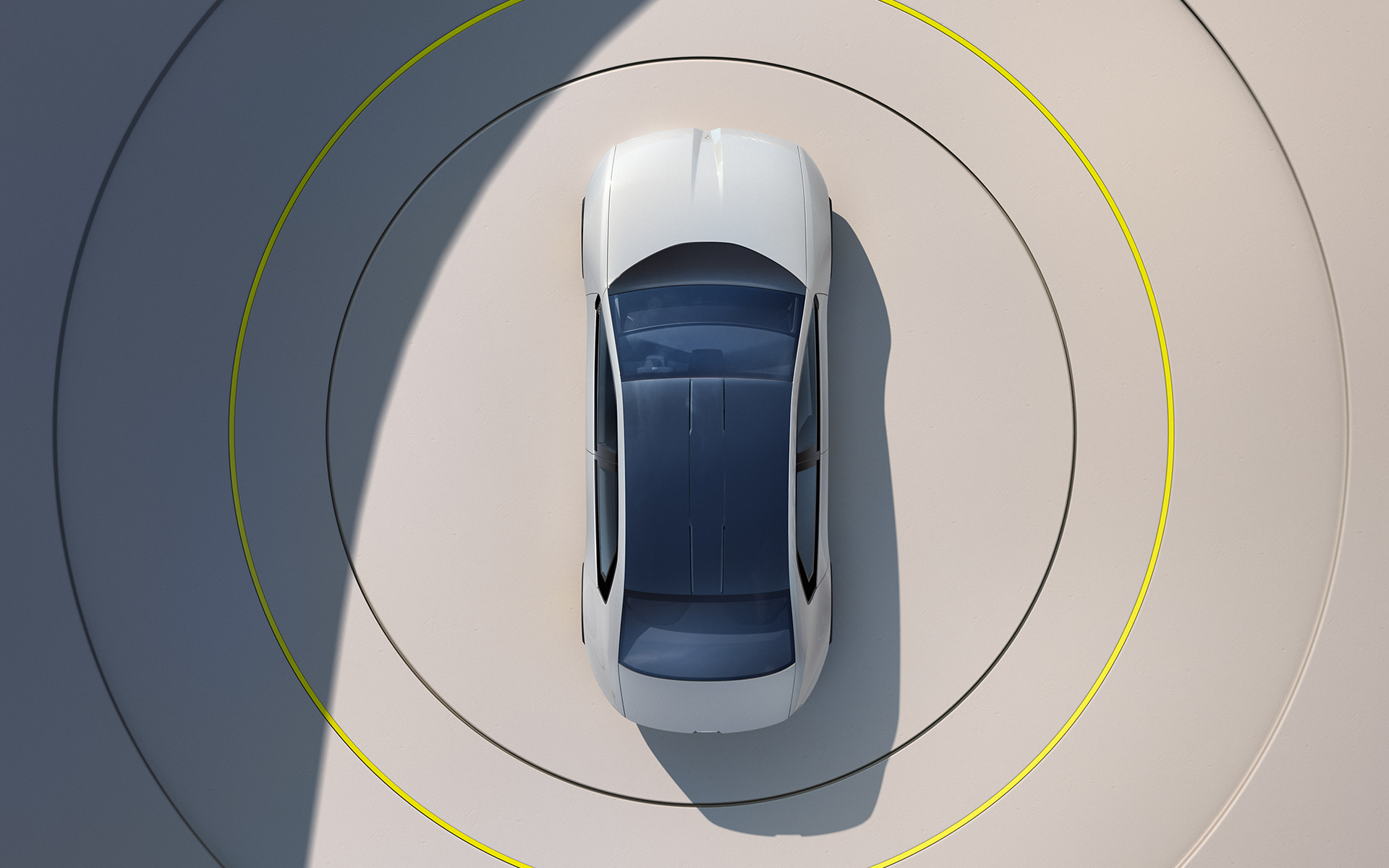 BMW i Vision Dee, Vision-mudel, välisdisain, ülaltvaade